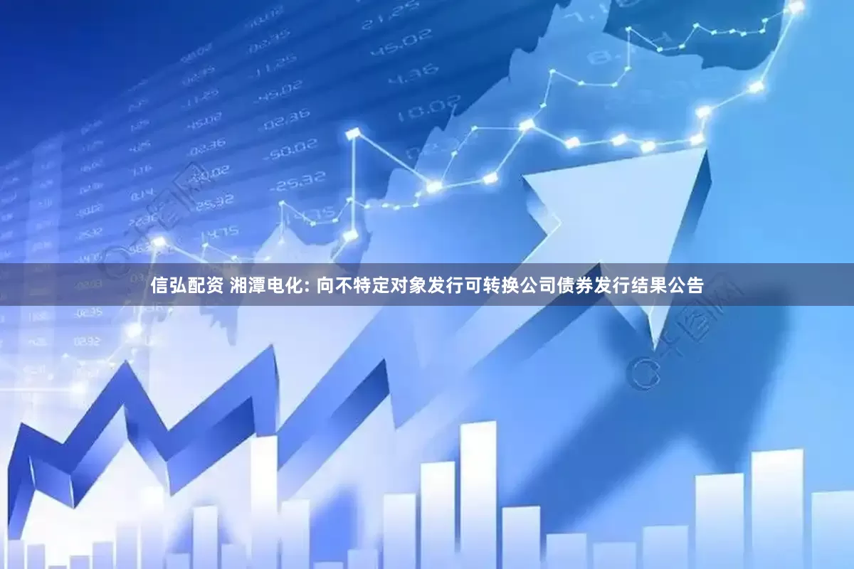 信弘配资 湘潭电化: 向不特定对象发行可转换公司债券发行结果公告